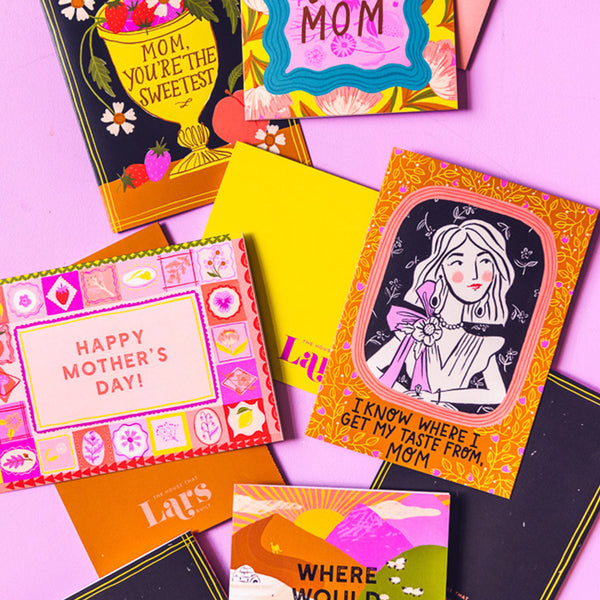 Mother's Day Cards (Set of 5), PDF Printable