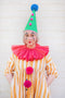 Vintage Circus Clown Hat, PDF Template