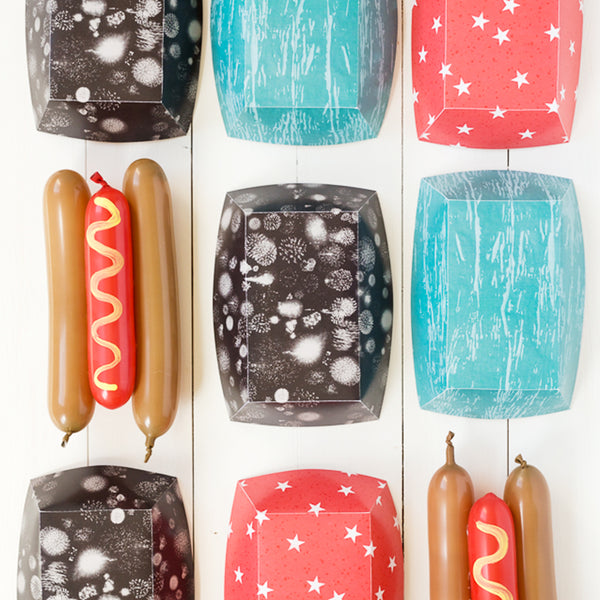 Hot Dog Tray, PDF Printable – The House That Lars Built