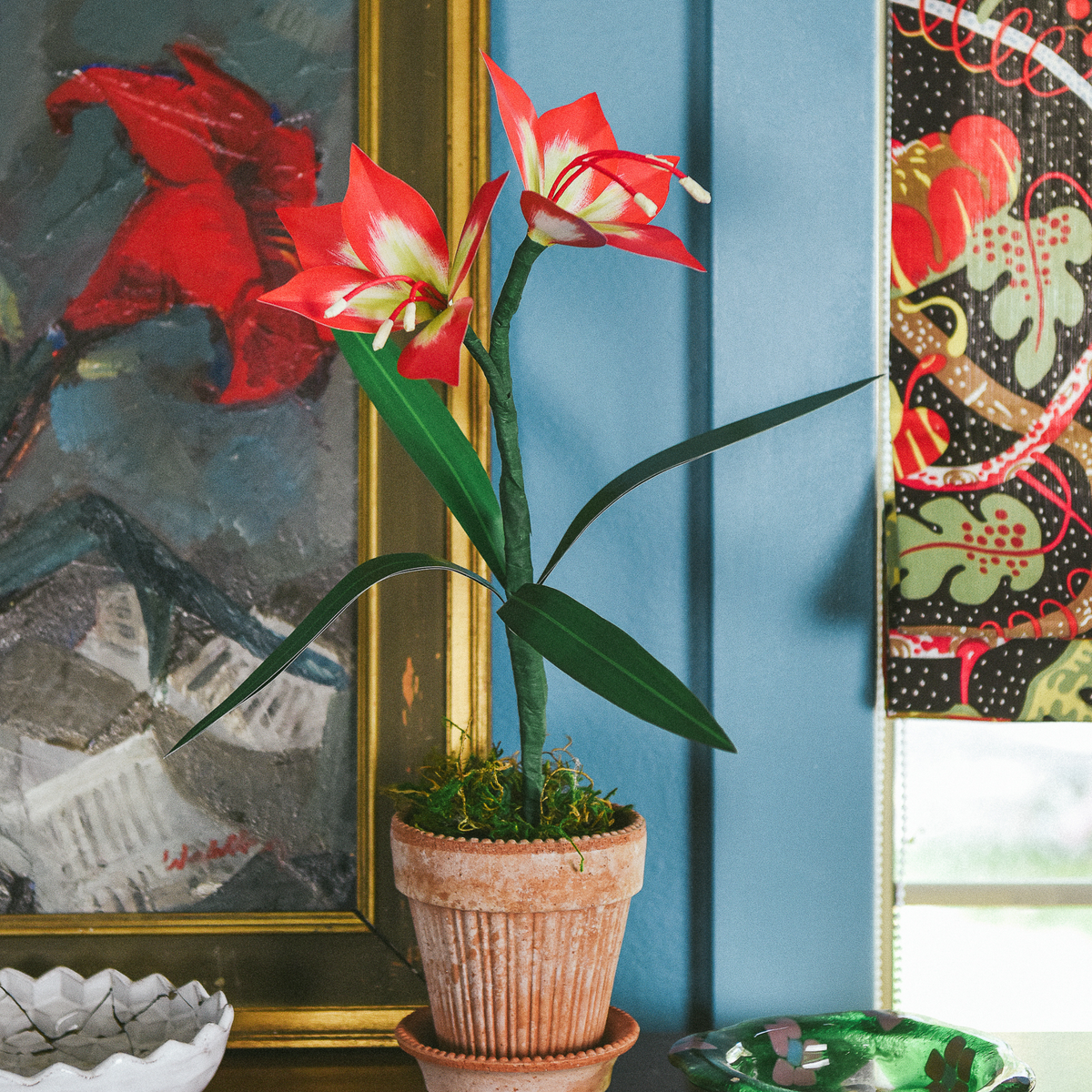 Paper Amaryllis, PDF Printable