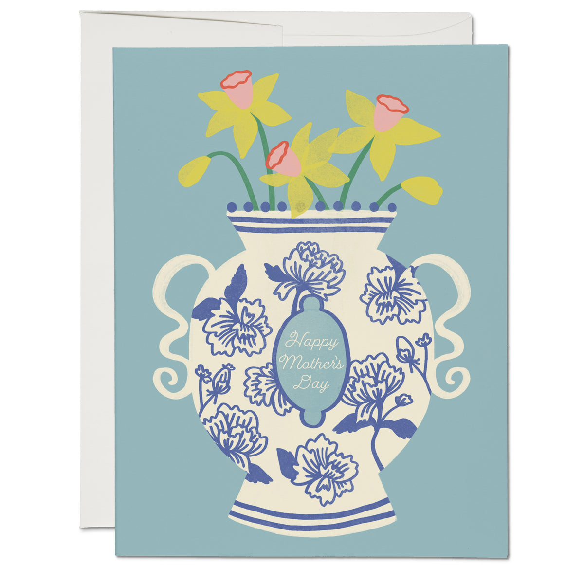 Chinoiserie Vase Lars x Red Cap Card