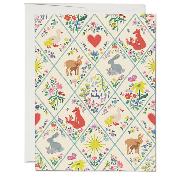 Woodland Critters Lars x Red Cap Card