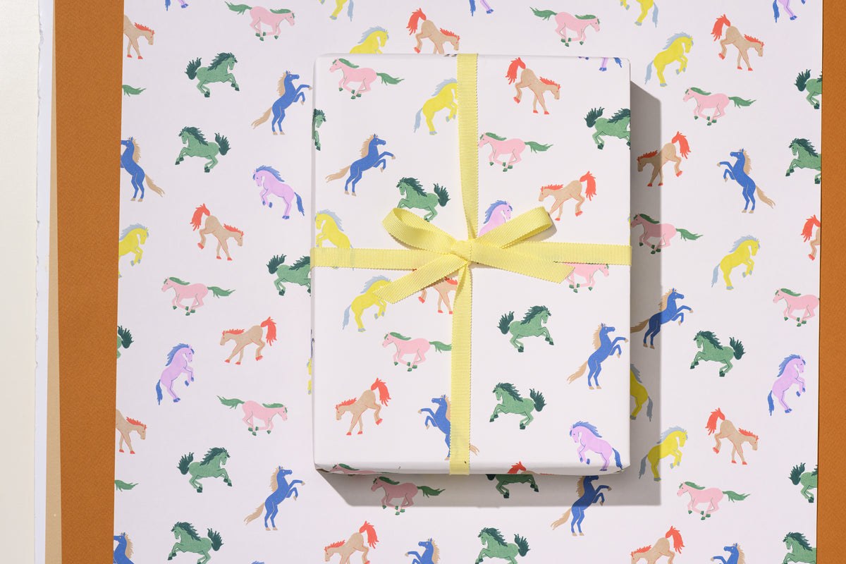 Wild Horses Lars x Red Cap Wrapping Paper