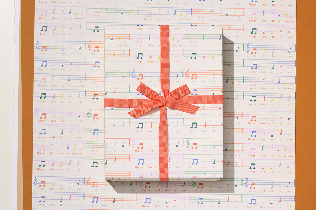 Birthday Song Lars x Red Cap Wrapping Paper