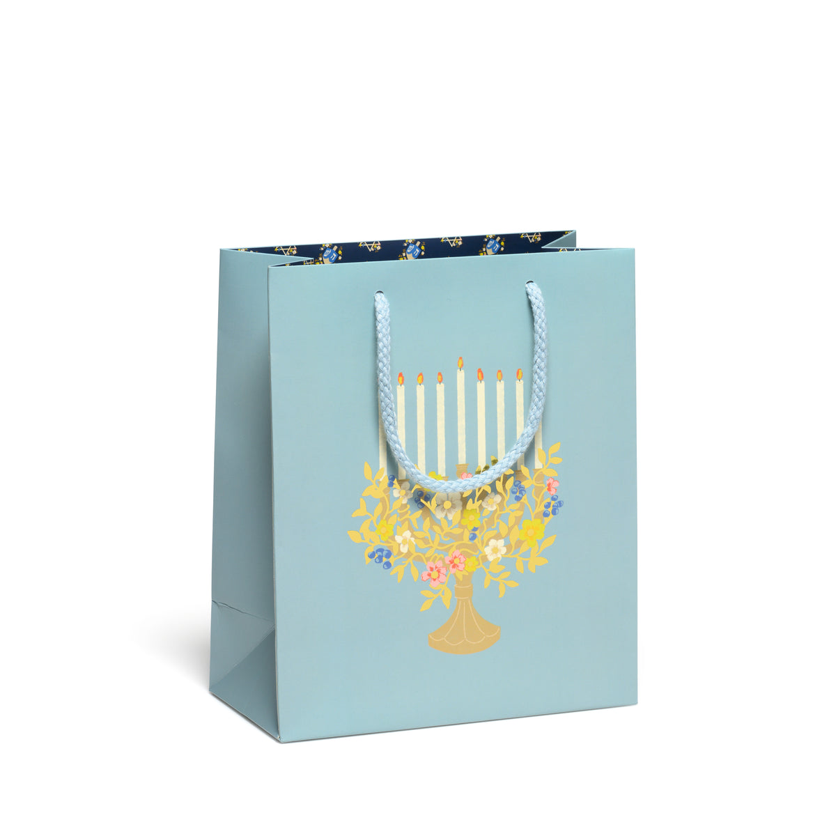 Floral Menorah Lars x Red Cap Gift Bag