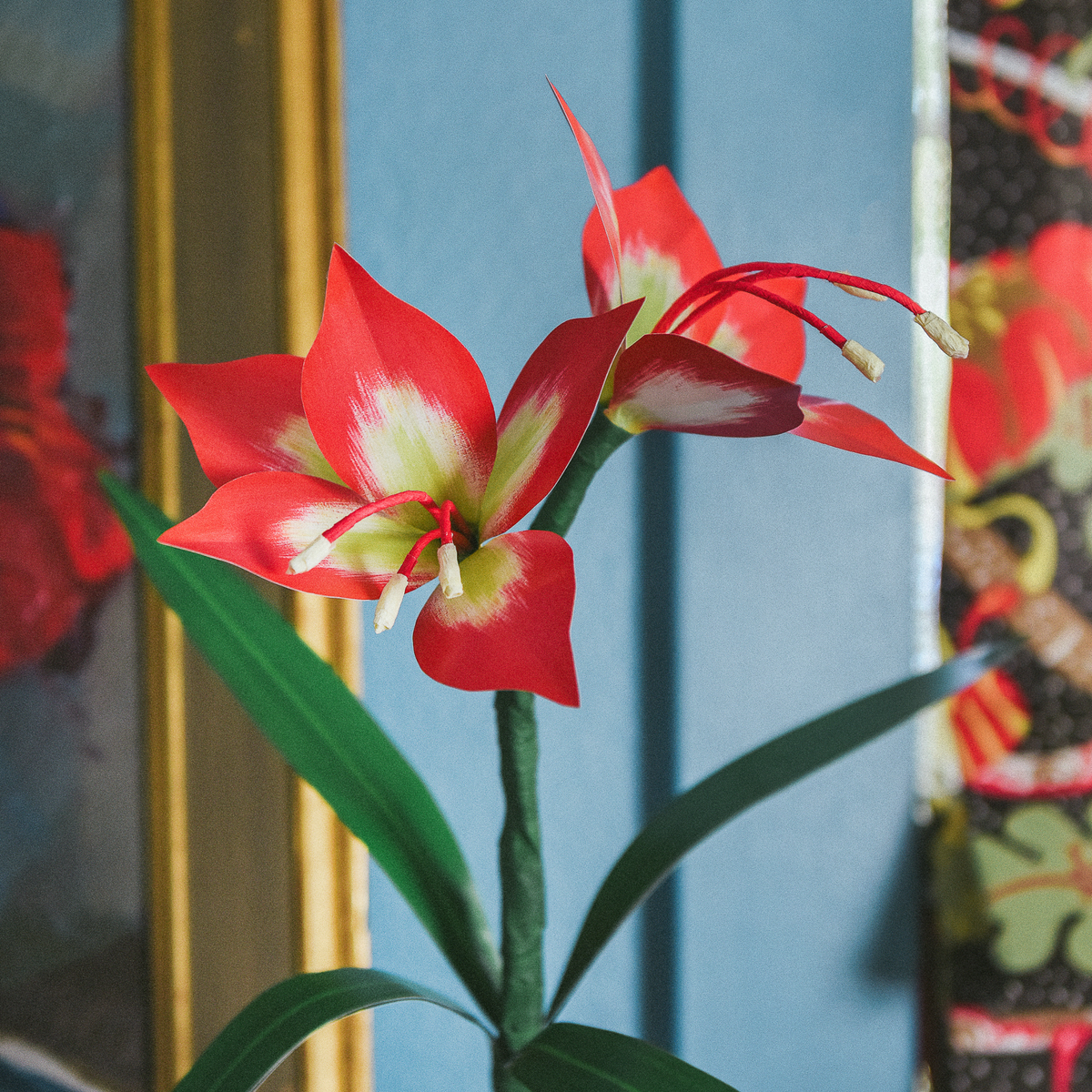 Paper Amaryllis, PDF Printable