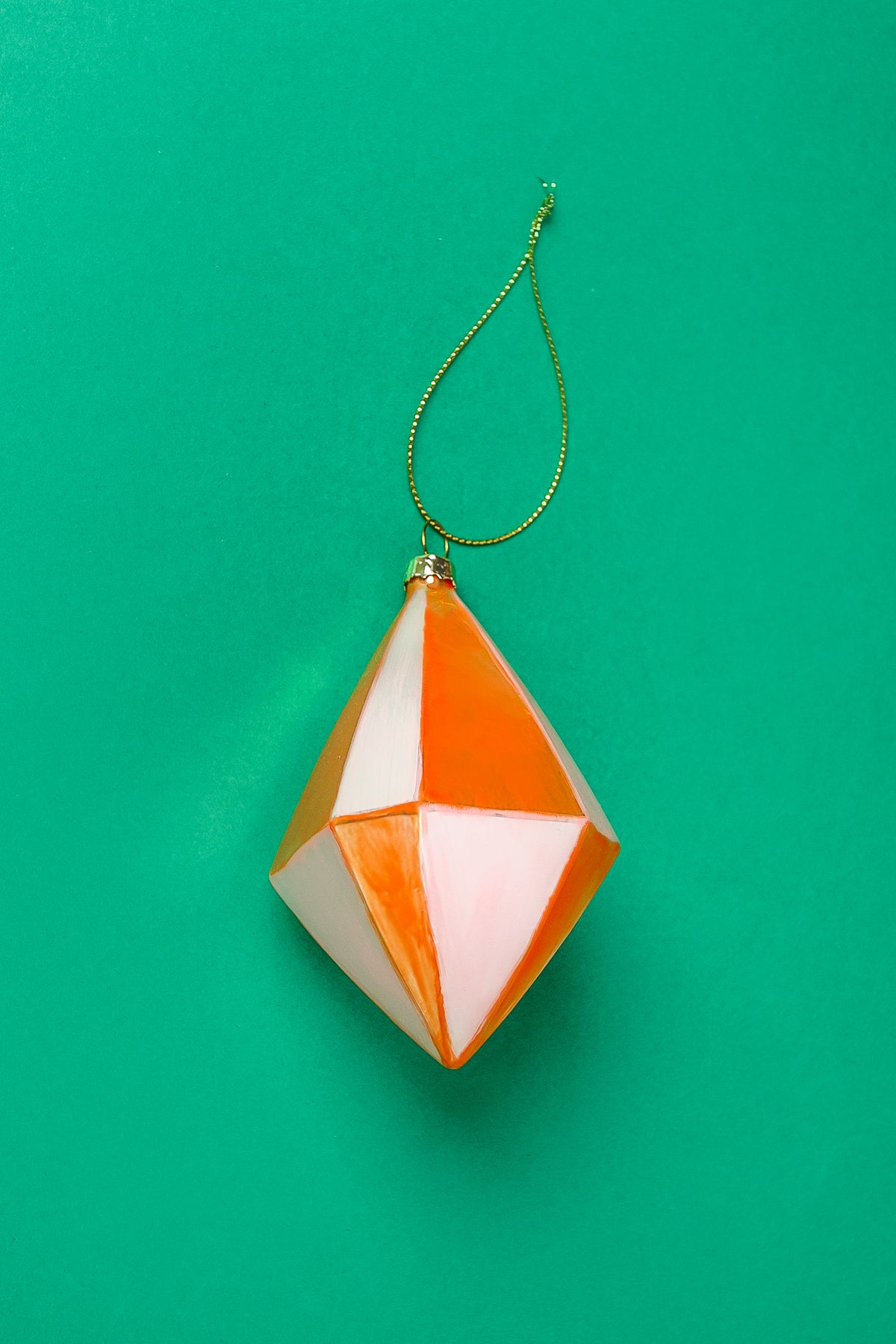 Geometric Spindles Ornament