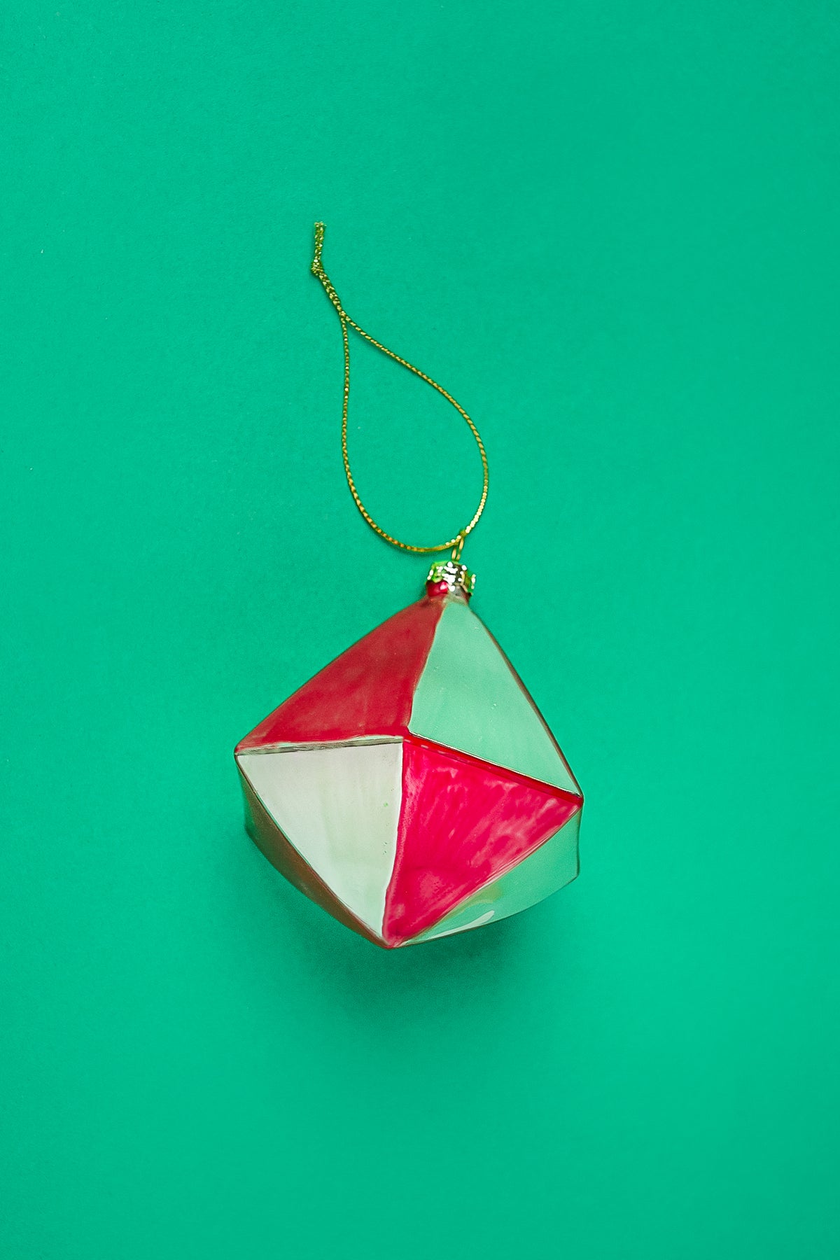 Geometric Spindles Ornament