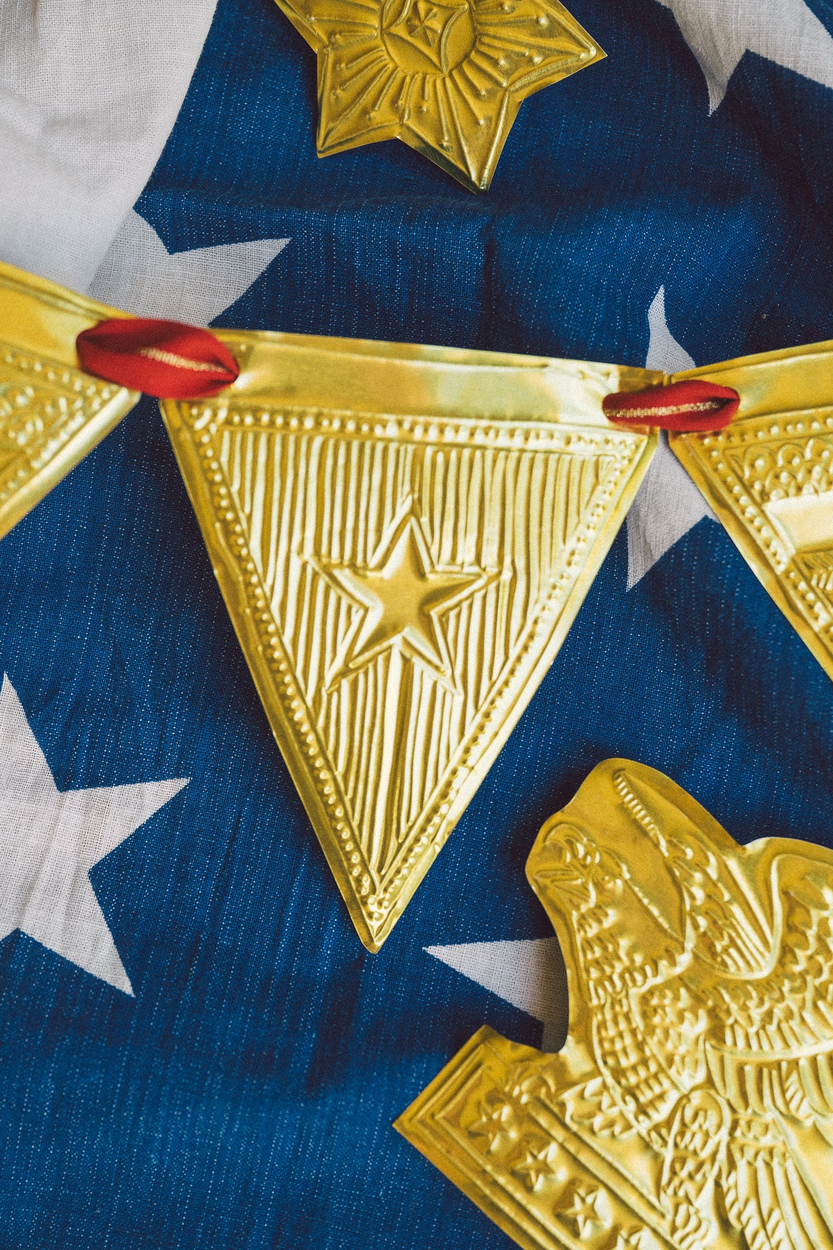 Tin Embossing 4th of July Ornaments, PDF Template