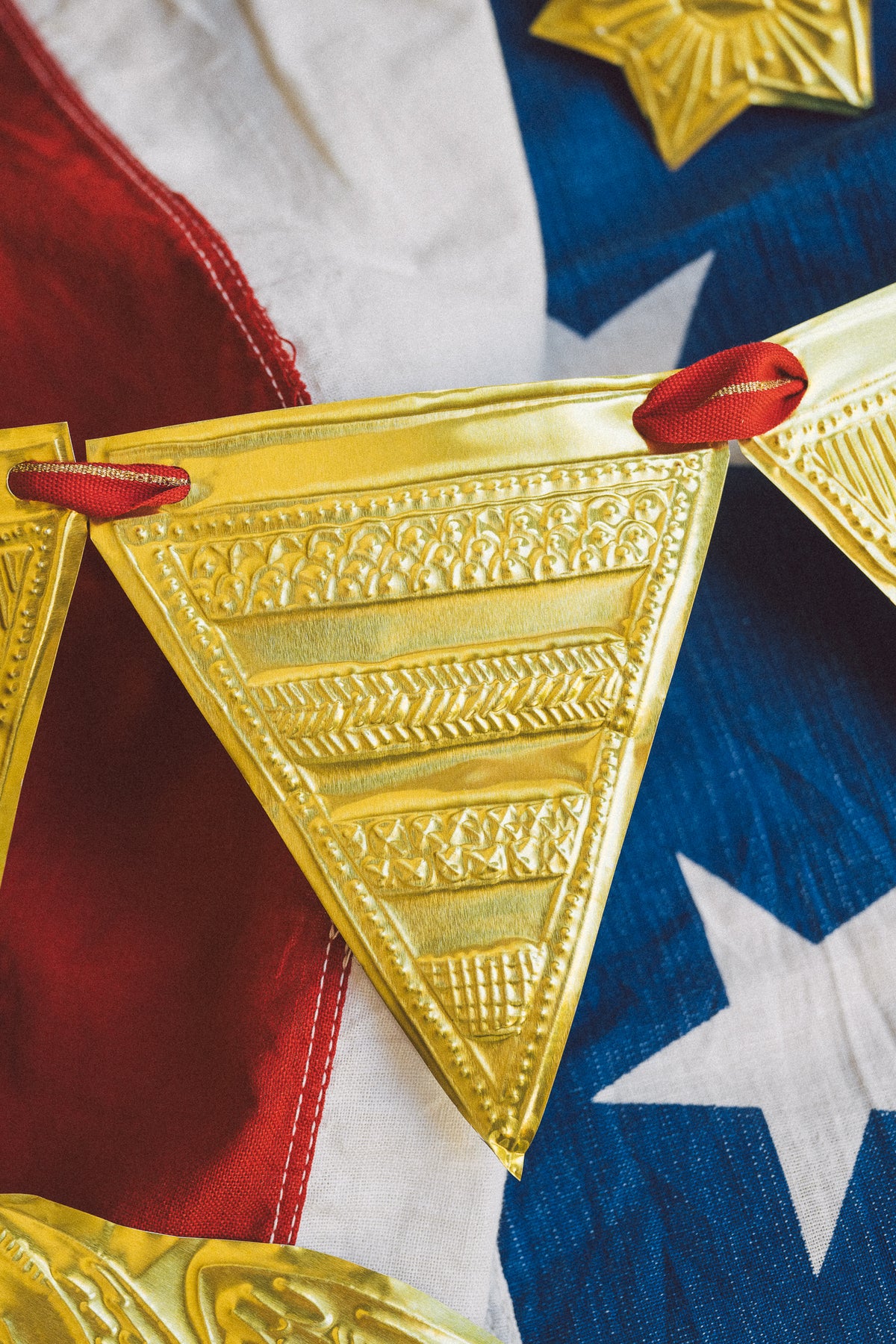 Tin Embossing 4th of July Ornaments, PDF Template