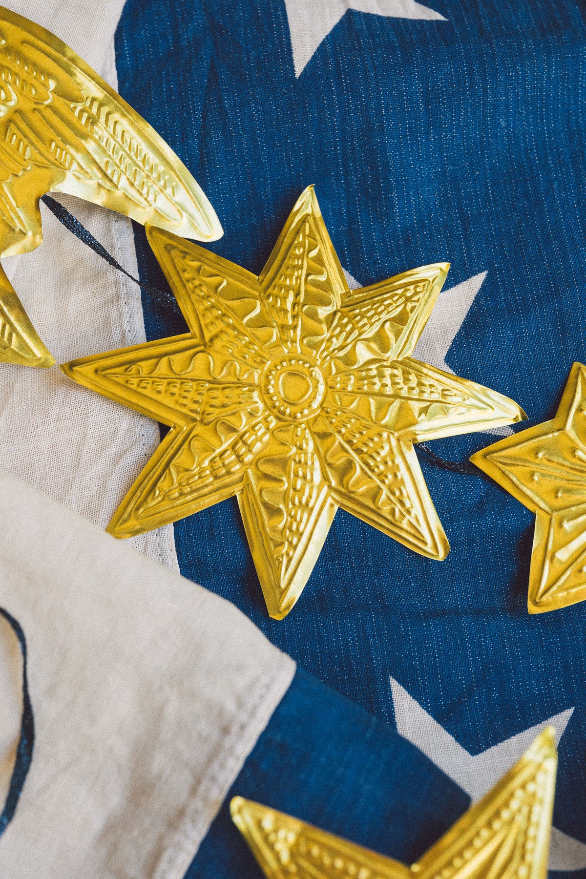 Tin Embossing 4th of July Ornaments, PDF Template
