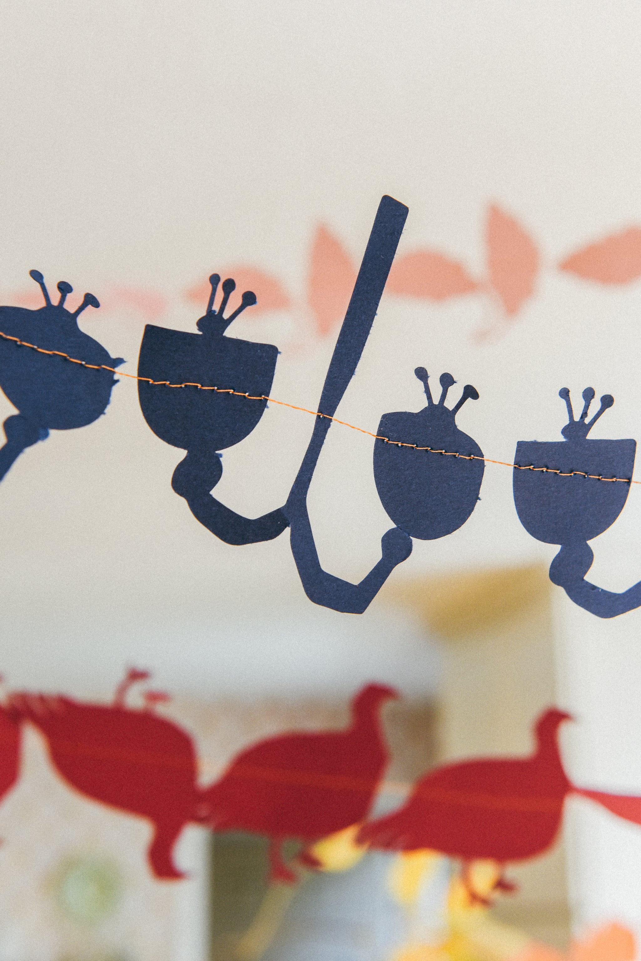 Thanksgiving Garland, SVG Template The House That Lars Built
