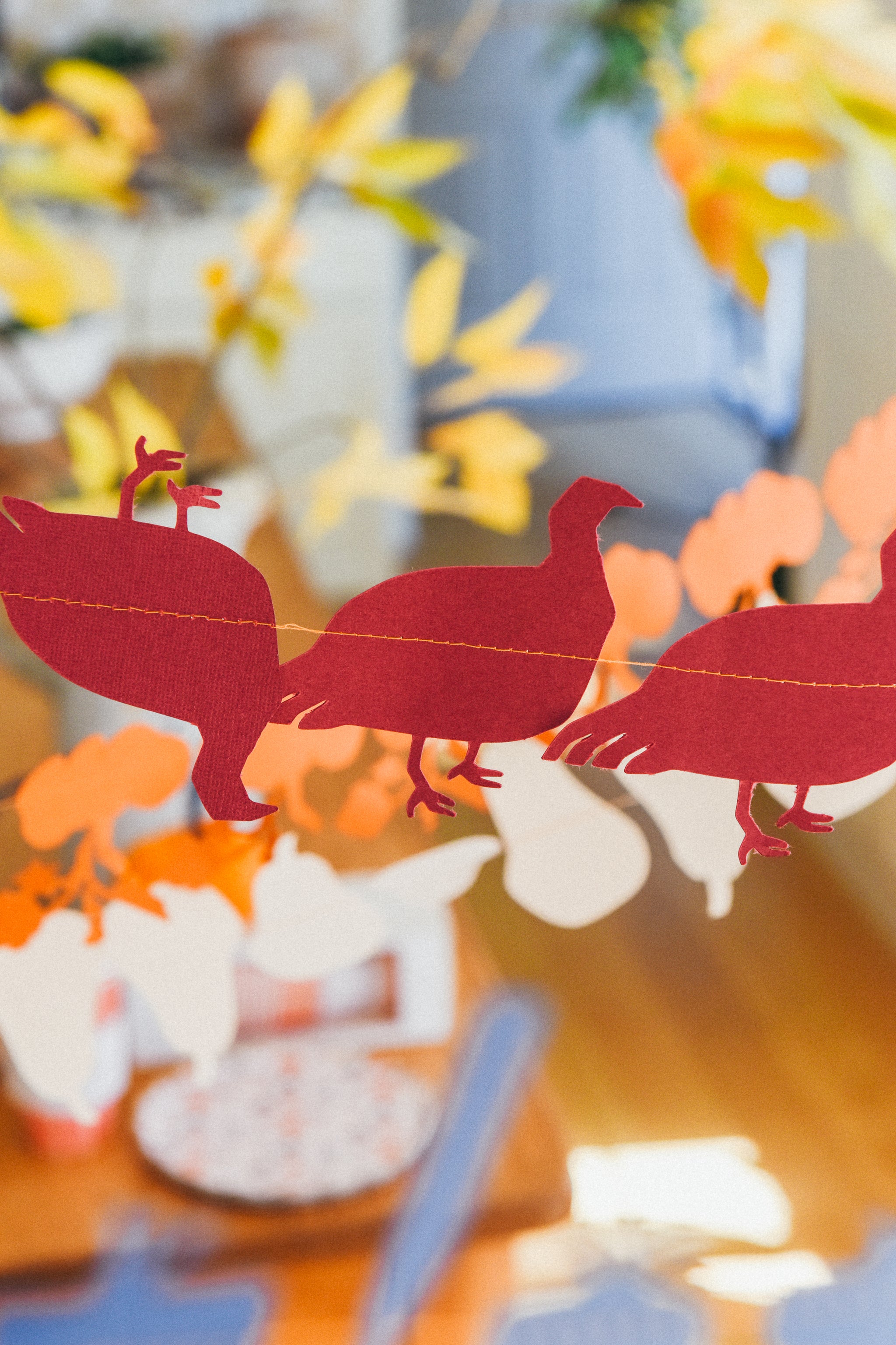 Thanksgiving Garland, SVG Template The House That Lars Built