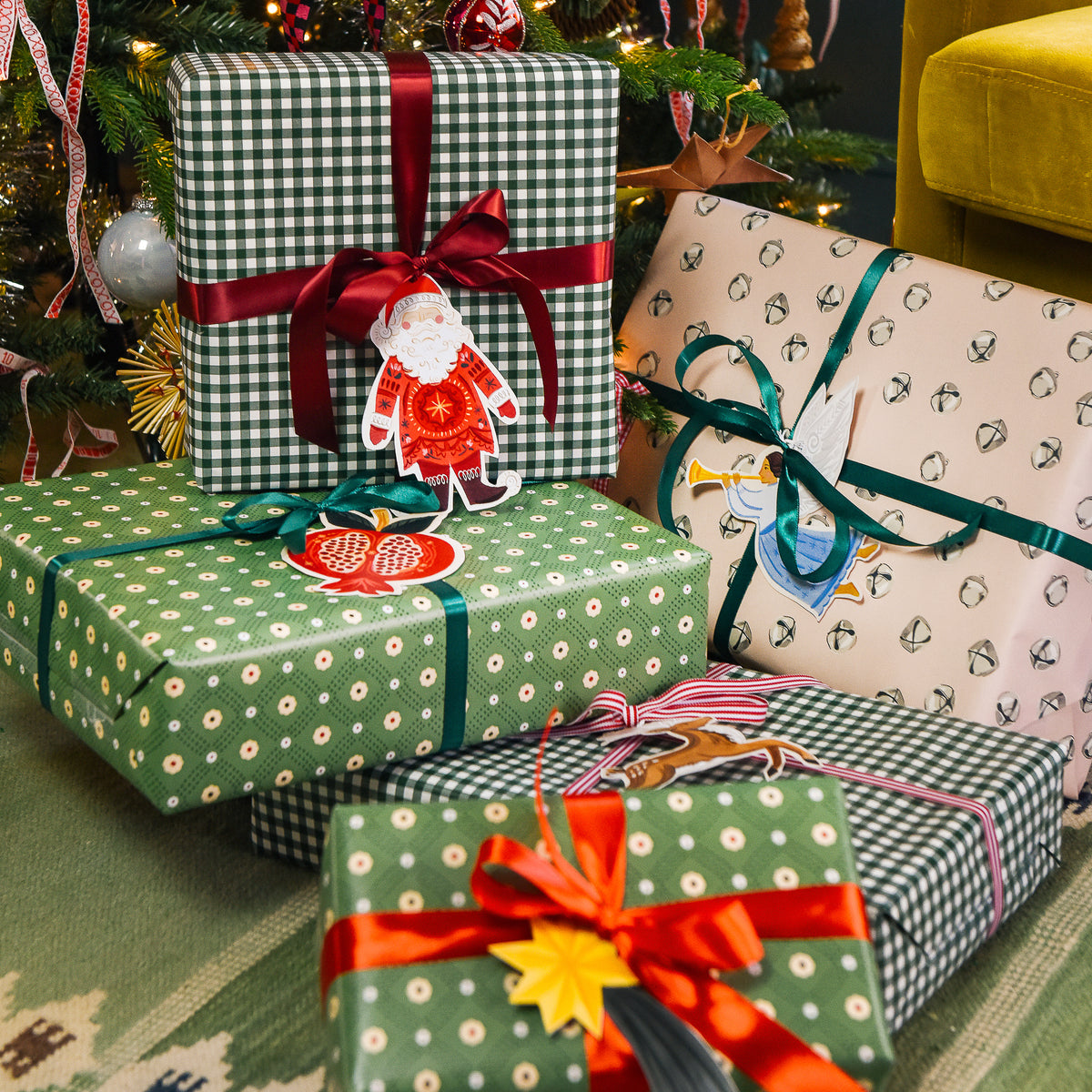 Christmas Gift Tags, PDF Printable