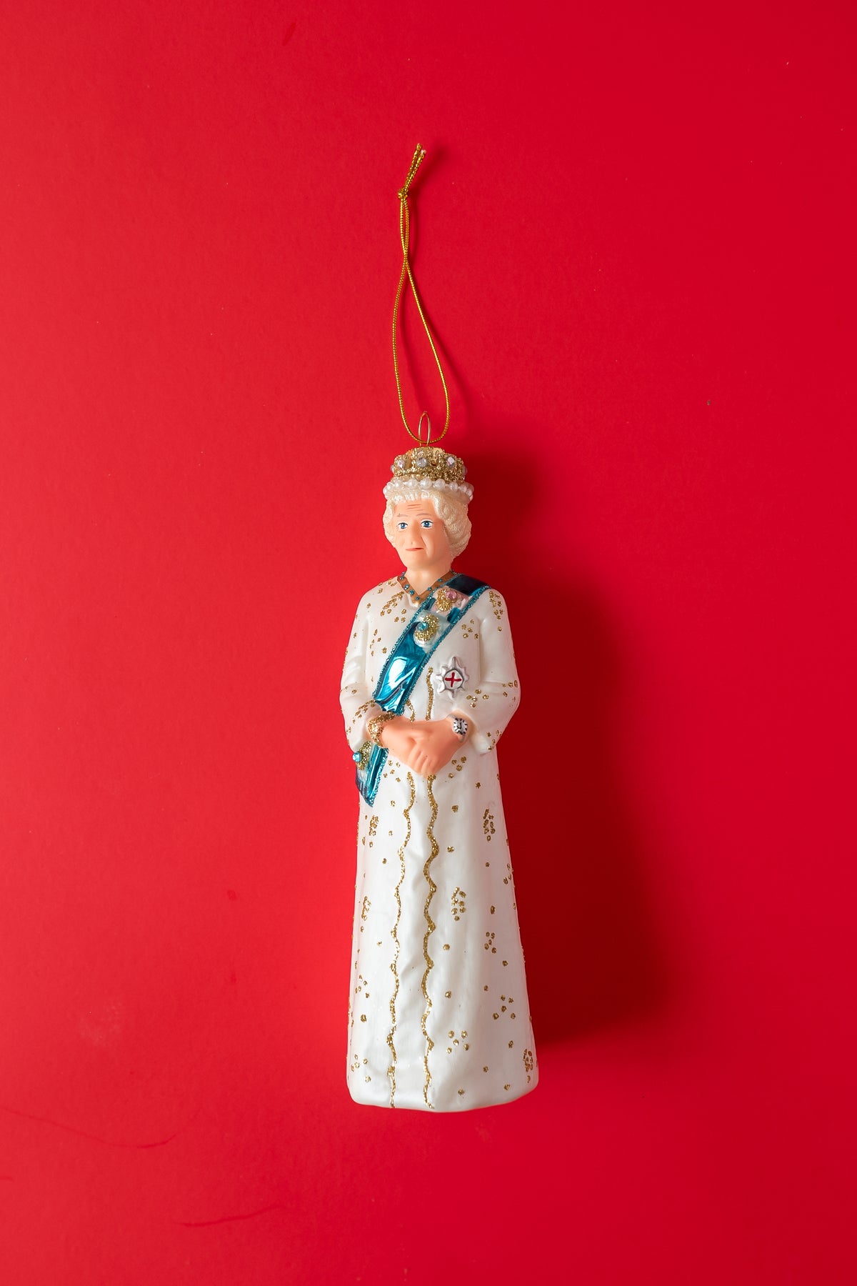 Queen Elizabeth Dress Ornament