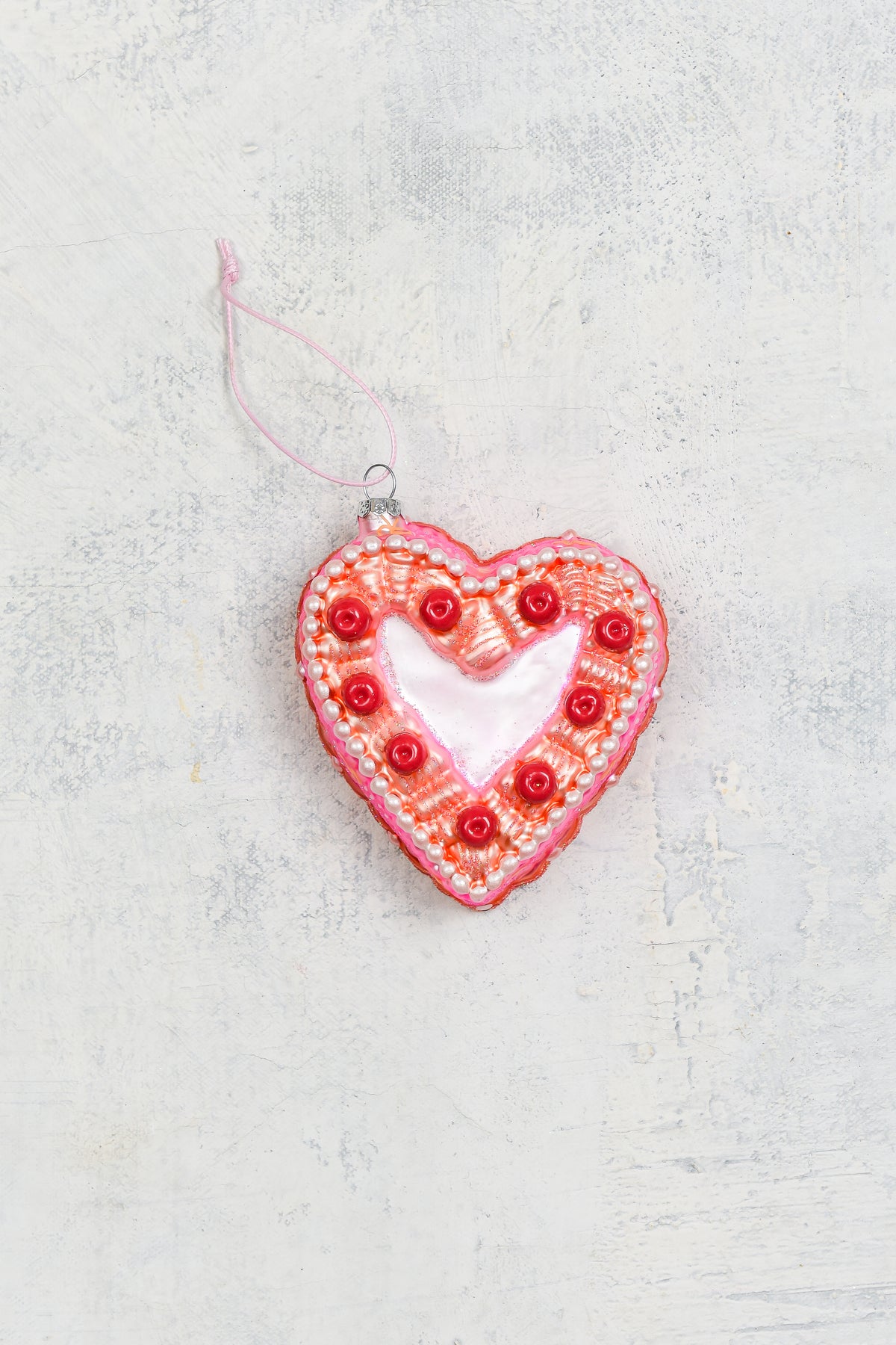 Heart Cake Ornament