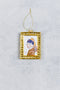 Girl With Pearl Earring Framed Painting Ornament