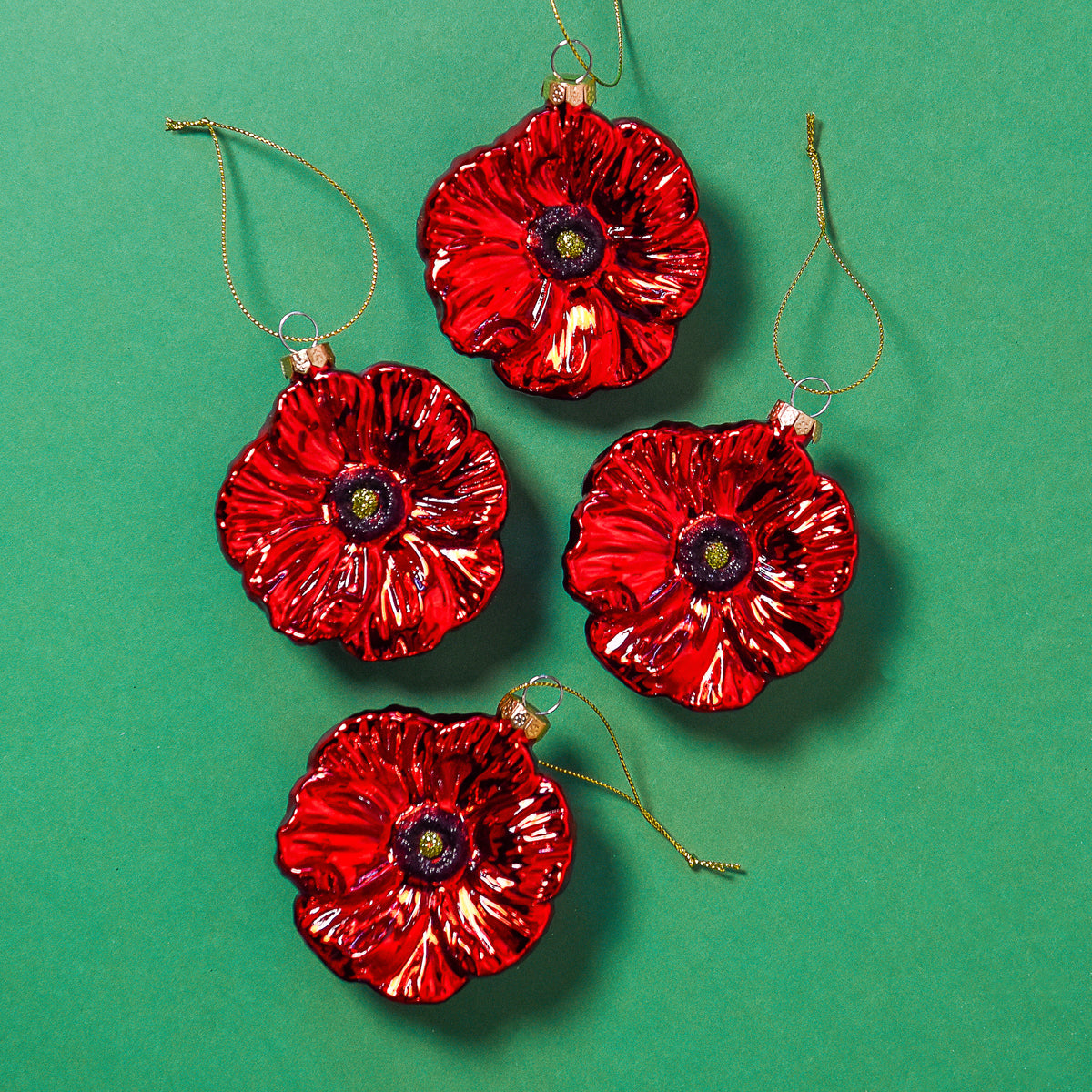 Poppy Ornament
