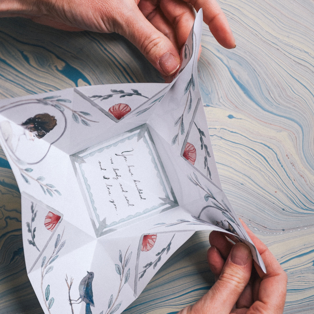 Pride &amp; Prejudice Victorian Puzzle Purse, PDF Printable