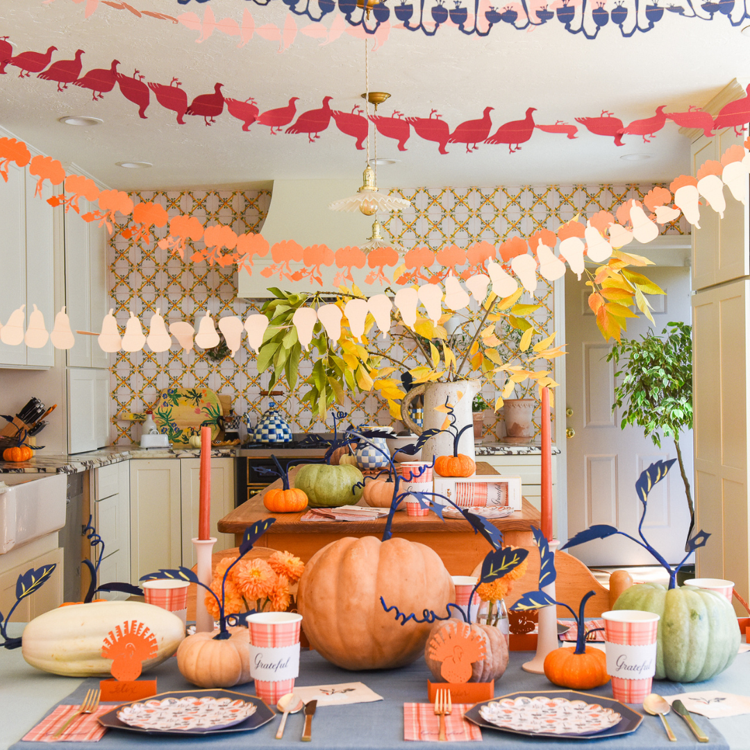 Thanksgiving Garland, SVG Template The House That Lars Built