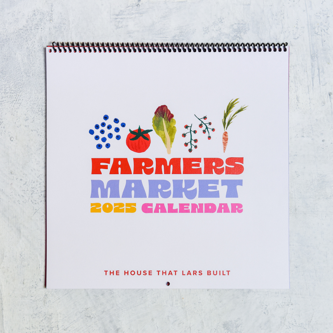 2025 Farmer&#39;s Market Wall Calendar