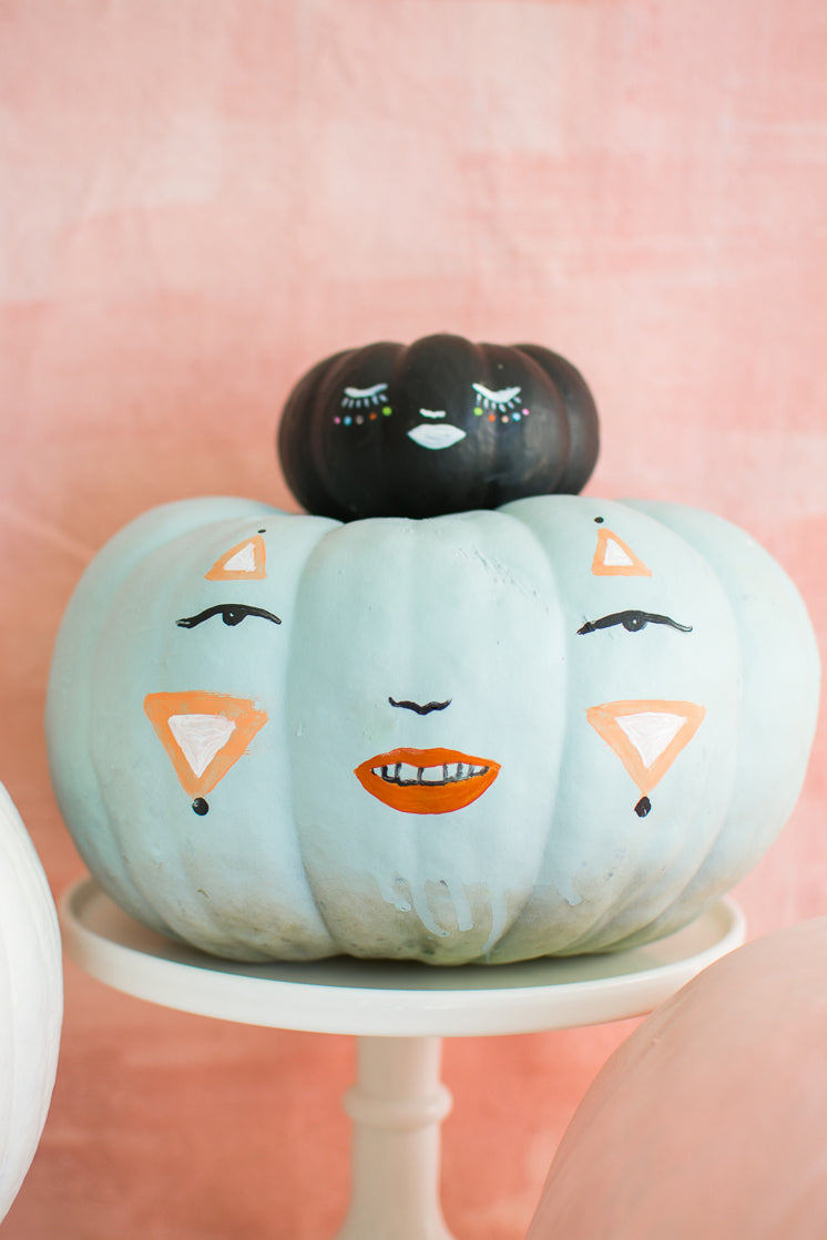 Pumpkin Faces, PDF Template