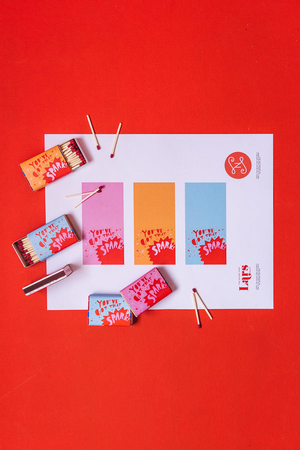 You've Got that Spark Matchbox Wrap by Normandie Luscher, PDF Printabl ...