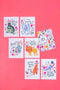 Zoo Valentines Set by Jessica Whittaker, PDF Printable