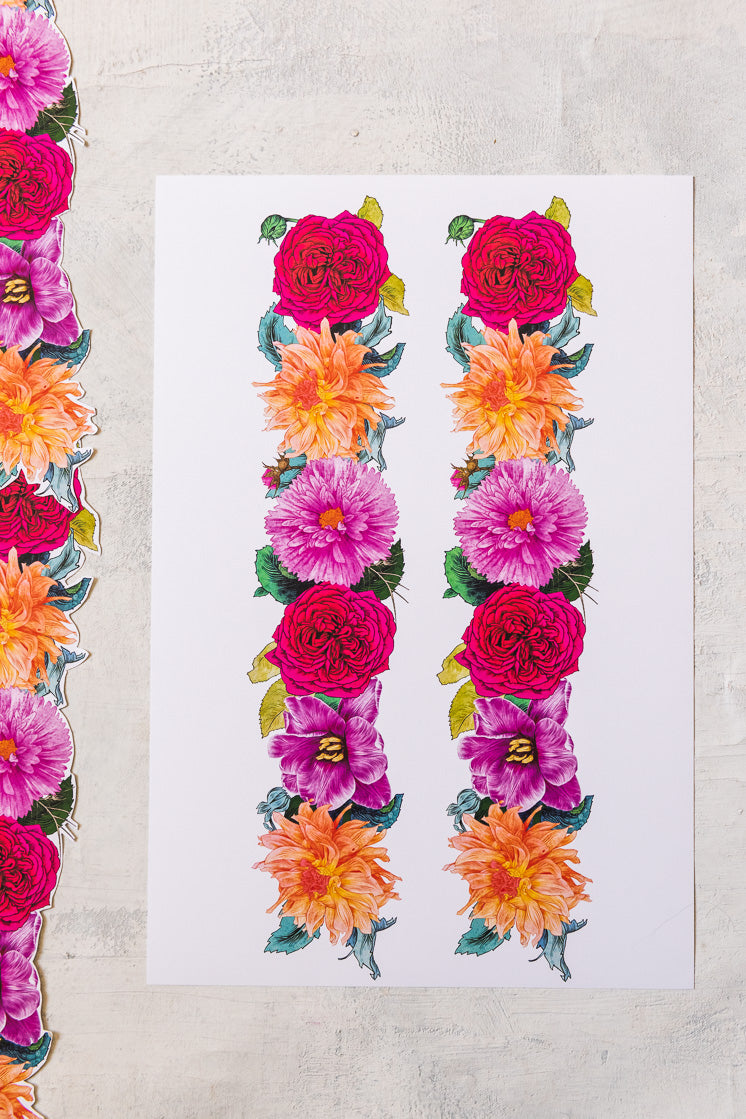 Floral Birthday Suite, PDF Printable - The House That Lars Built