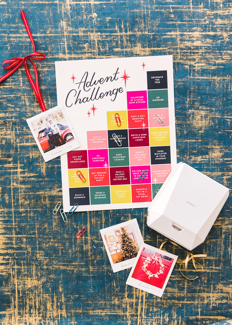 Christmas Photo Advent Challenge, PDF Printable