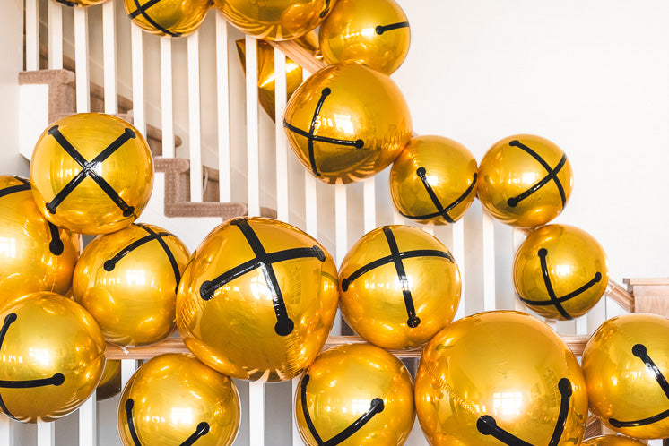 Jingle Bell Balloons, PDF Template
