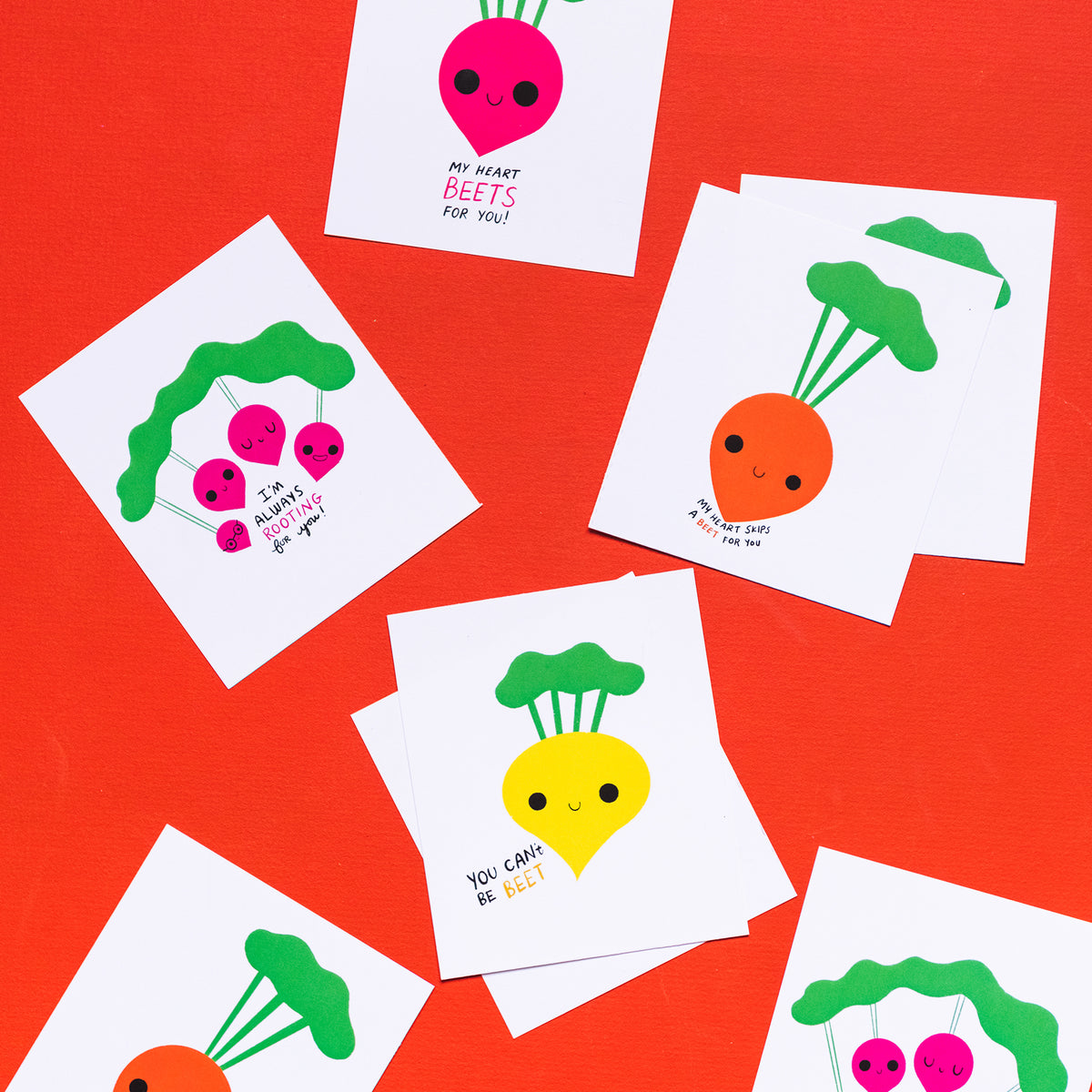 Beet Valentine Puns by Michéle Brummer Everett, PDF Printable