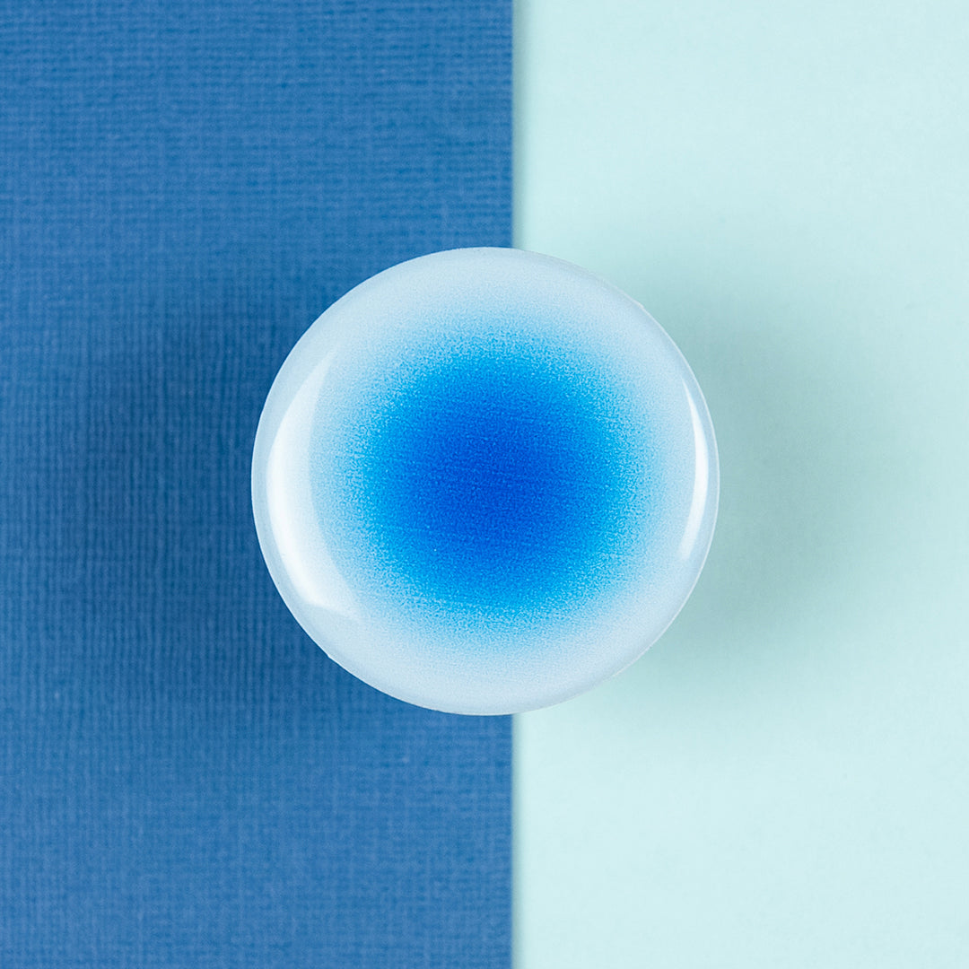 Round Blue Gradient Phone Stand Socket