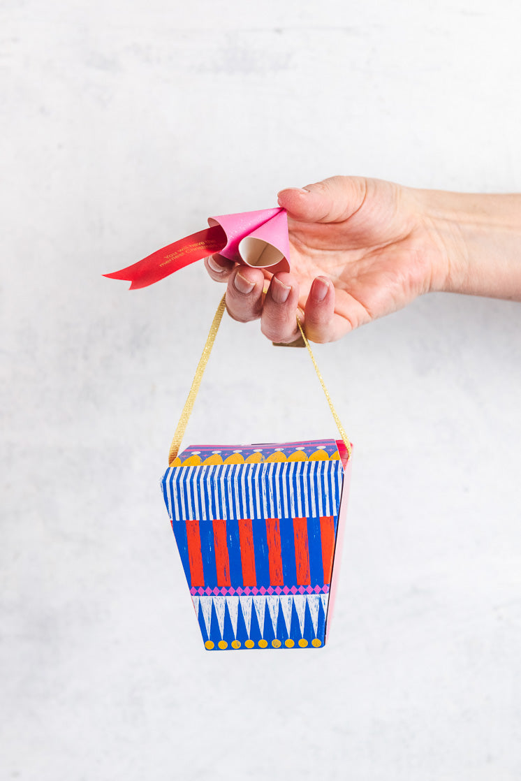 Takeout Box &amp; Fortune Cookie, PDF Printable