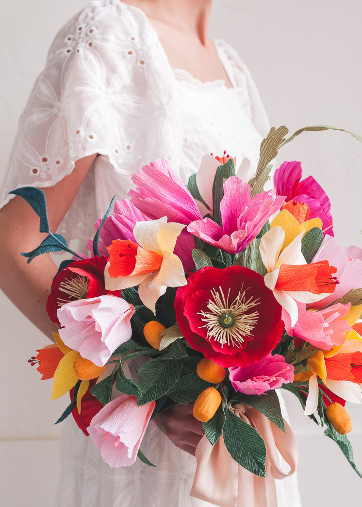 Paper Flower Bouquet, E-Book