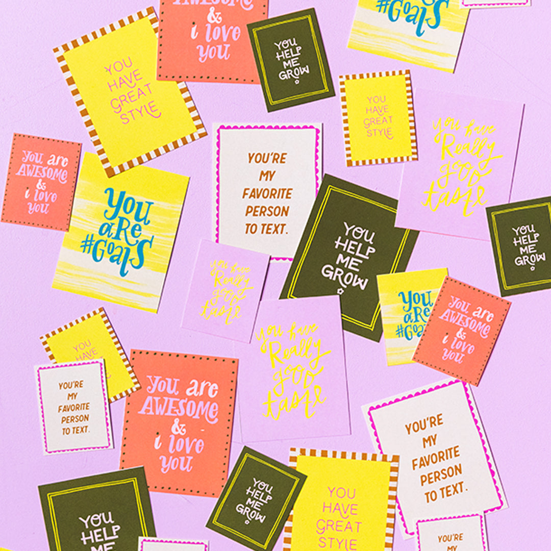 Compliment Cards, PDF Printable