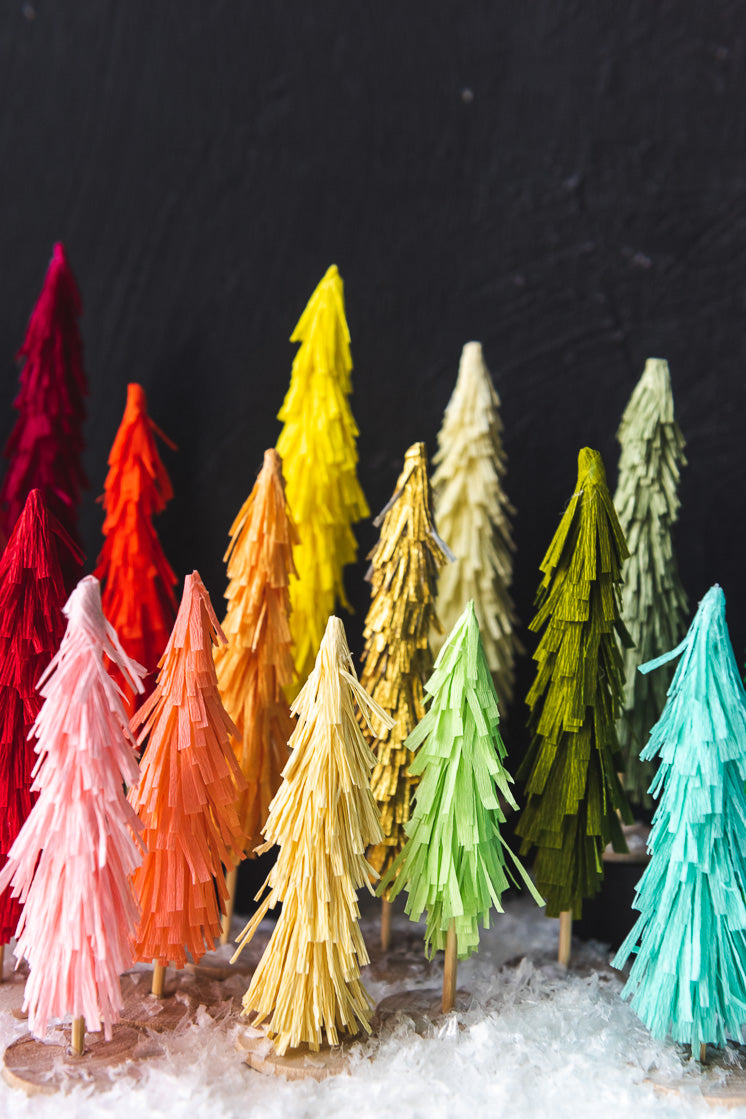 Bottle Brush Tree Hack, PDF Template