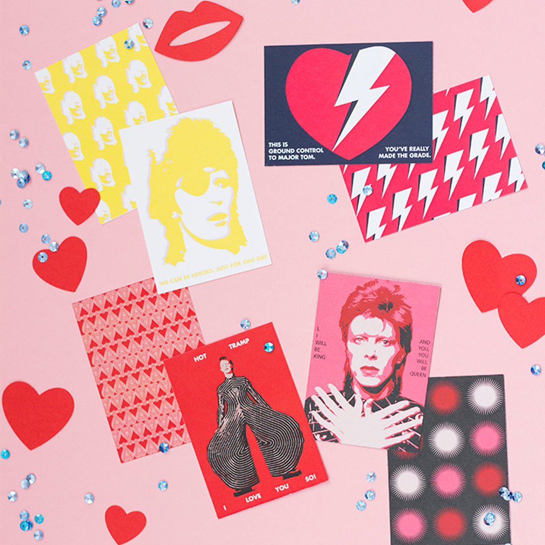 David Bowie Valentines, PDF Printable