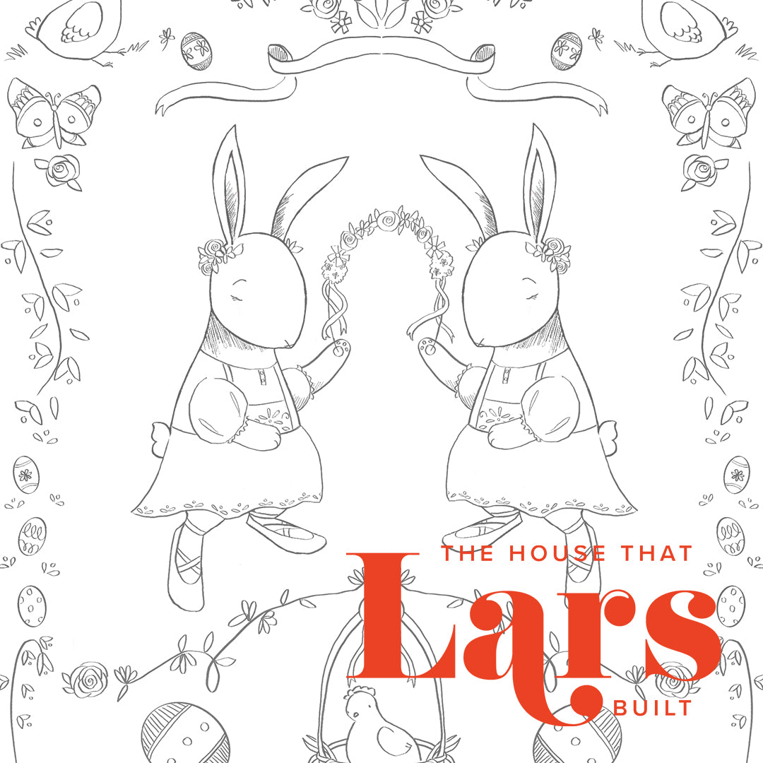 Easter Coloring Page, PDF Printable