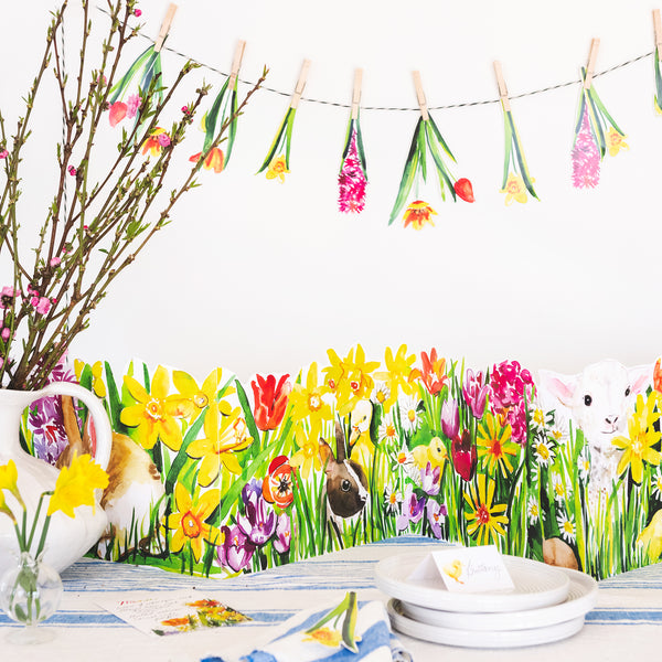 Easter Tablescape Party Suite by Jessie Kanelos Weiner, PDF Printable
