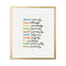 Simple Virtues Print (Ivory) by Erin Jang