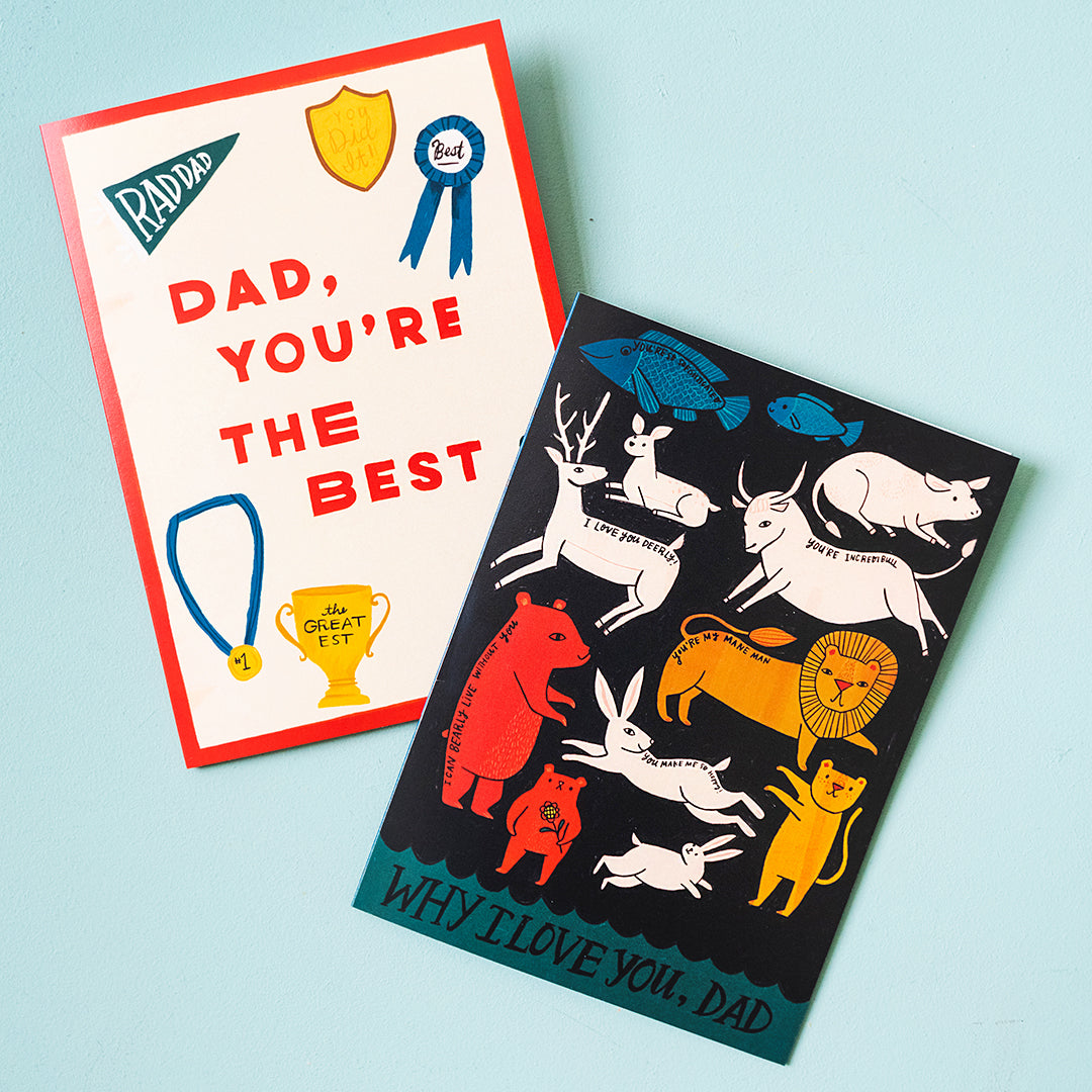 Father&#39;s Day Card Suite, PDF Printable