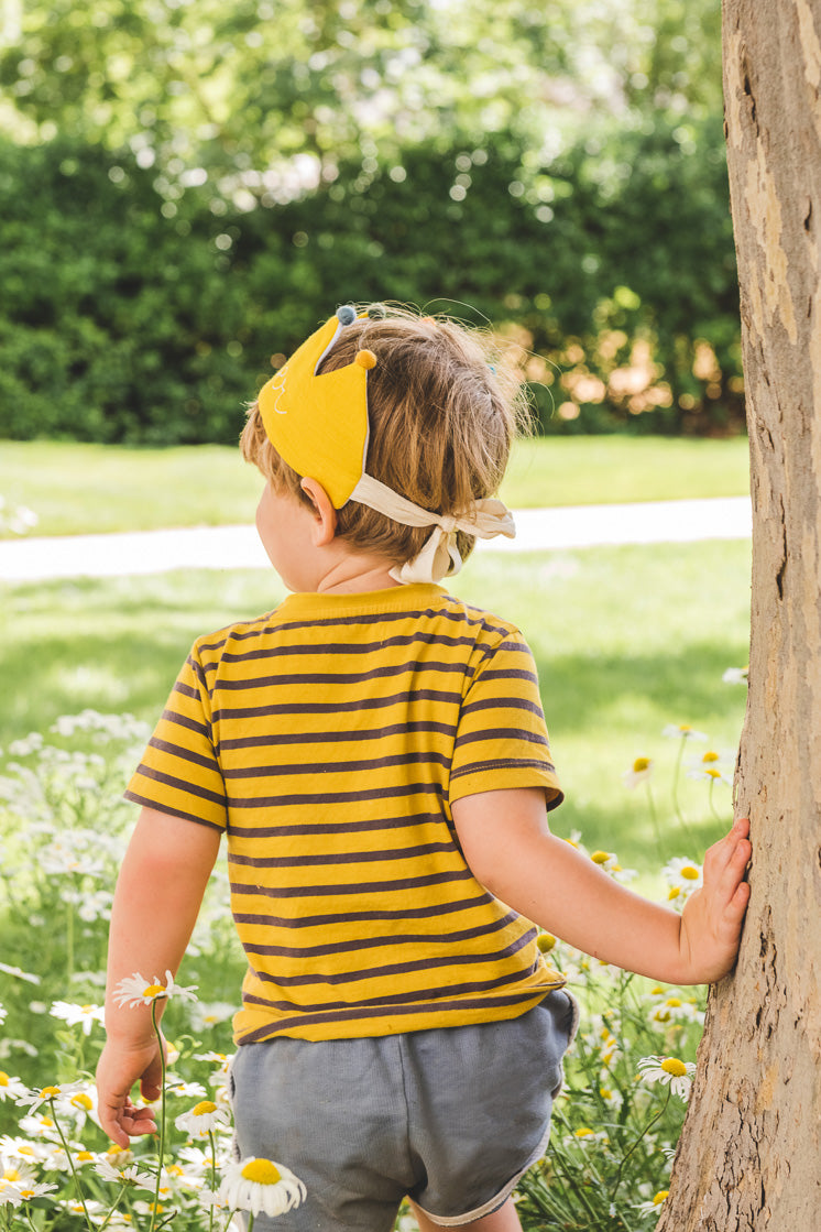 Linen Children Crowns by Flower Lane