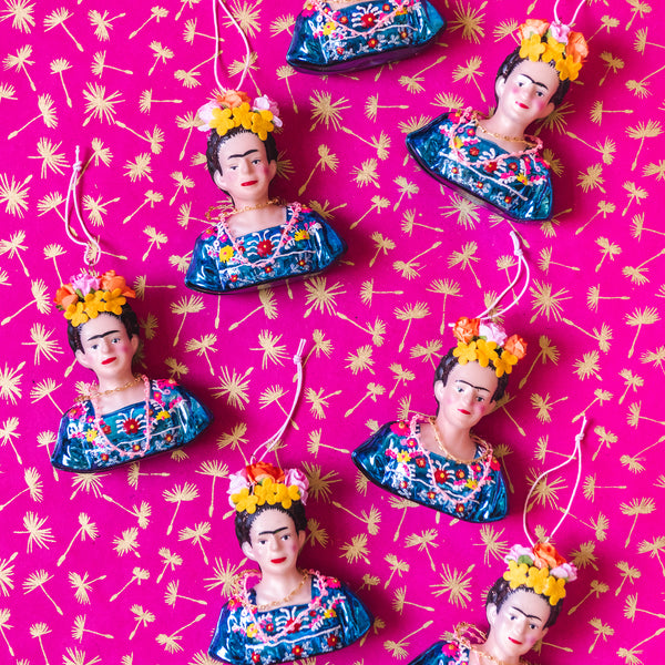 Frida Bust Ornament