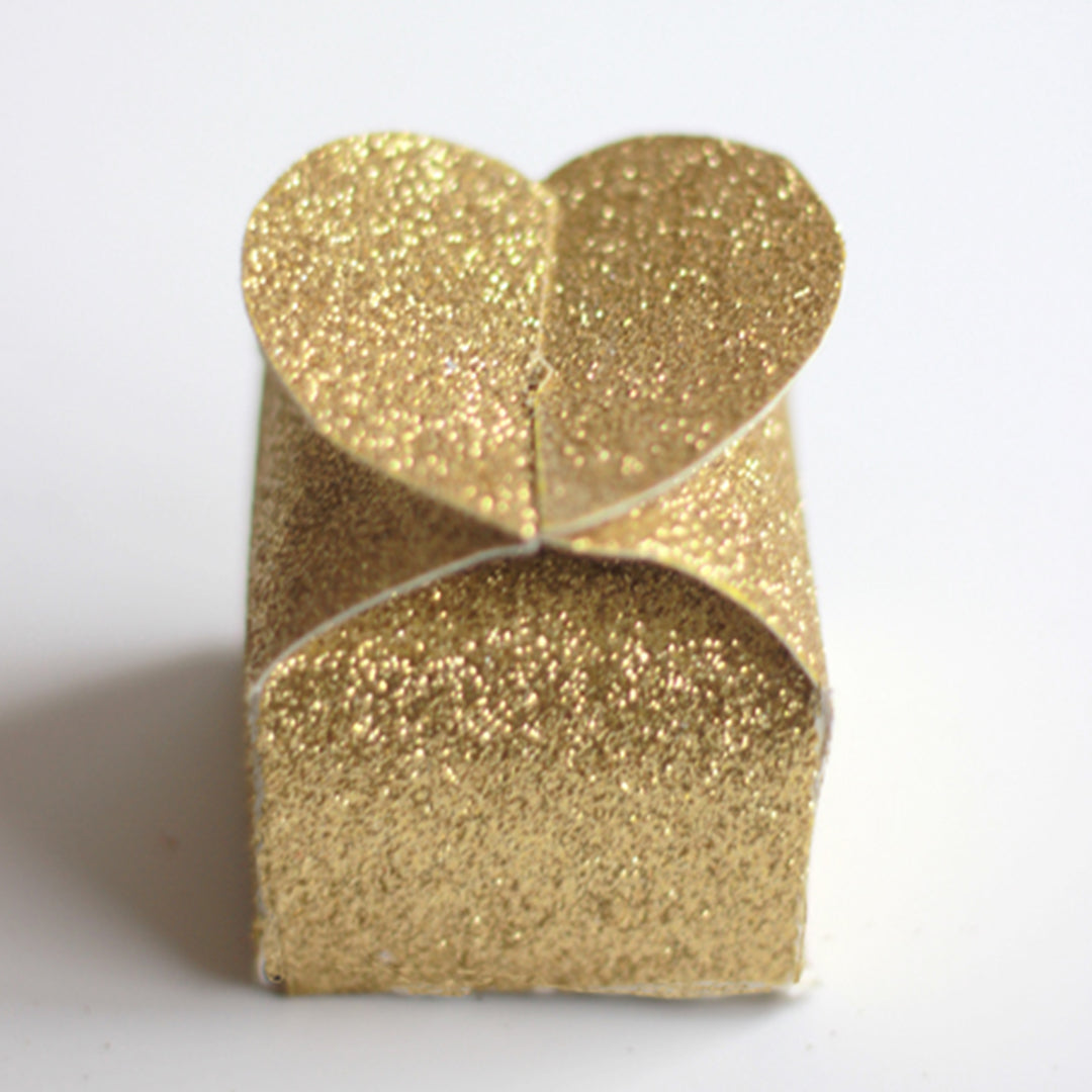 Glitter Valentine's Heart Boxes, PDF Template
