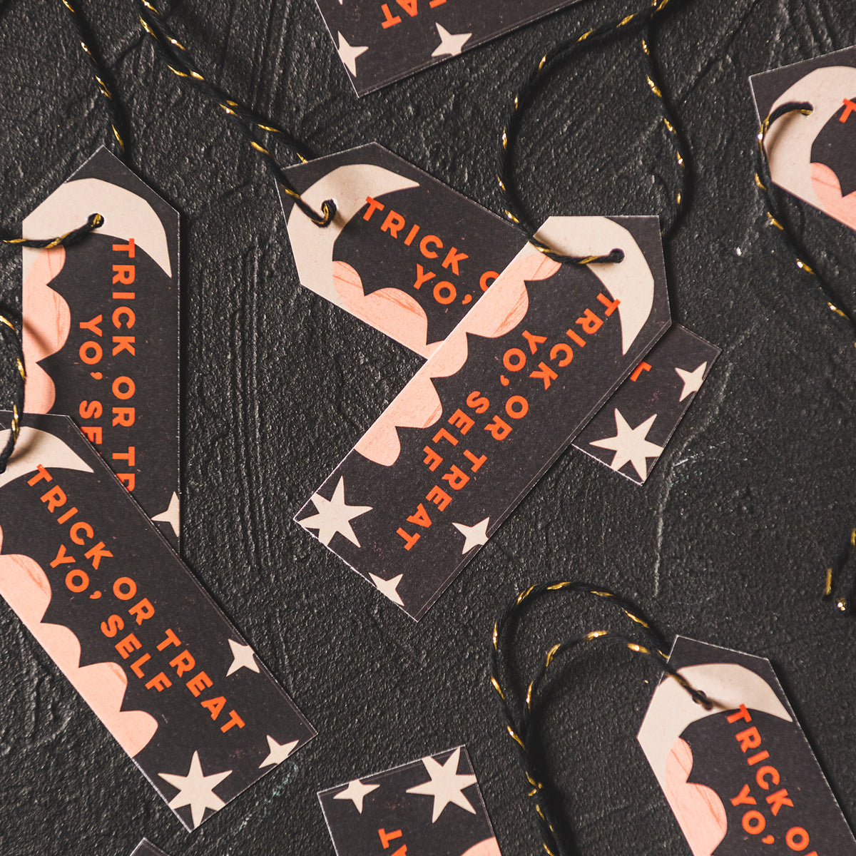 Halloween Party Tags, PDF Printable