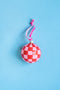 Round Colorful Checkered Ornaments