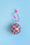 Round Colorful Checkered Ornaments