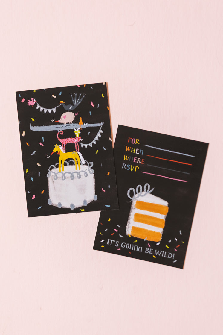 Animal Menagerie Birthday Suite, PDF Printable - The House That Lars Built