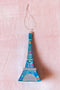 Floral Eiffel Tower Ornaments